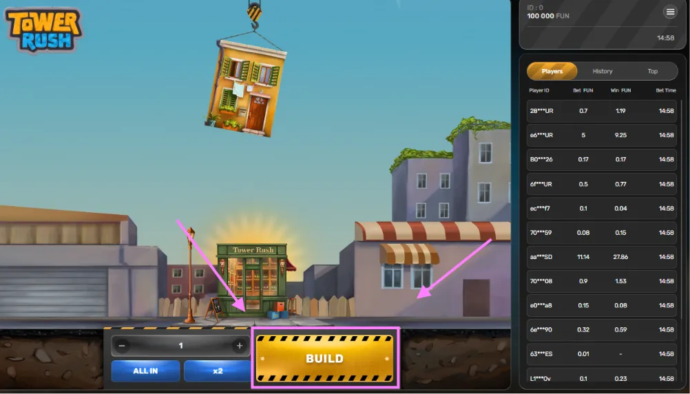 Tower Rush juego